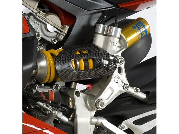 R&G Carbon Shock Absorber Cover Ducati