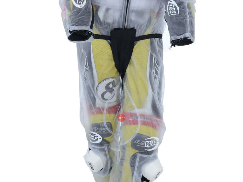 R&G Waterproof Race Rain Pants Transparent Size Small