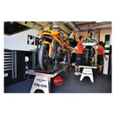 Bike Lift Alloy Pit Bench With Ramp