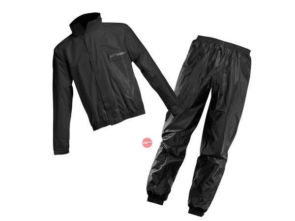 Acerbis 2-Piece Rain Suit Black Size Large