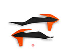 UFO KTM Radiator Covers Exc/exc-f 20-21 OEM 21  Black/ Orange