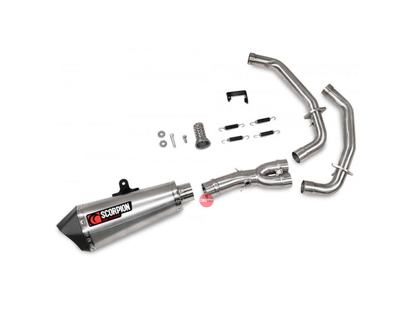 Scorpion MT-07 22- Serket Taper De-cat Full System Stainless
