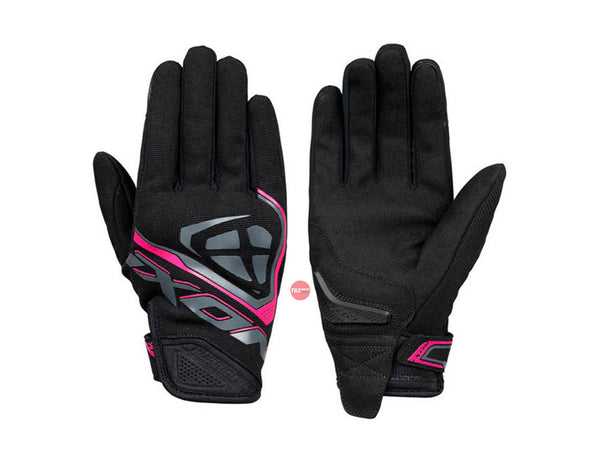 Ixon Hurricane Black/Fus Womens Gloves Size Large
