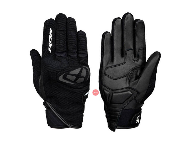 Ixon Mig Black White Road Gloves Size Small