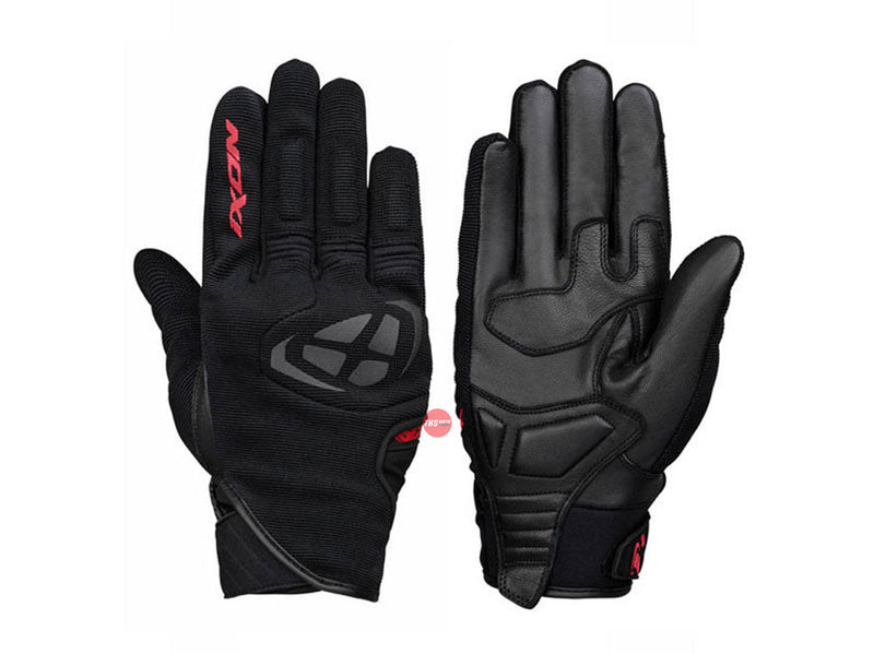 Ixon Mig Black red Road Gloves Size Medium
