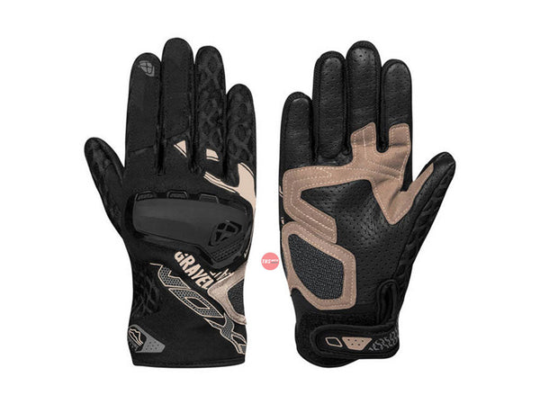 Ixon Gravel Air Black sand Road Gloves Size Medium