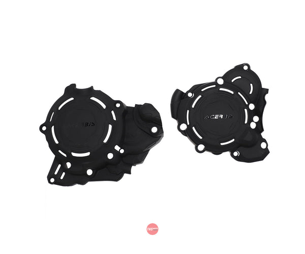 Acerbis X-Power Engine Case Cover Kit Black KTM/Husqvarna