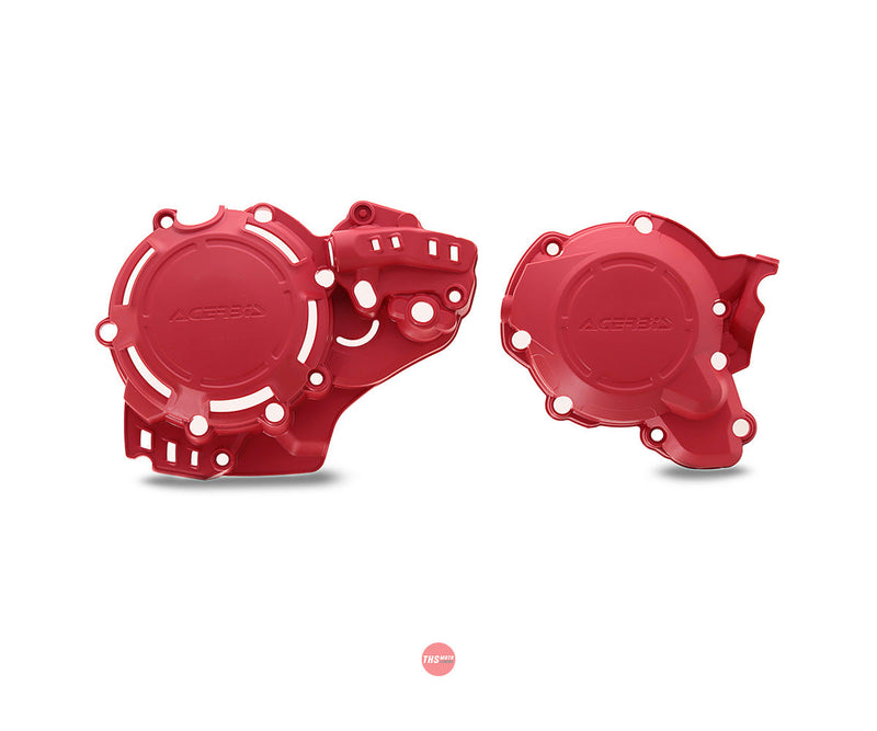 Acerbis X-Power Engine Case Cover Kit Red Gas Gas