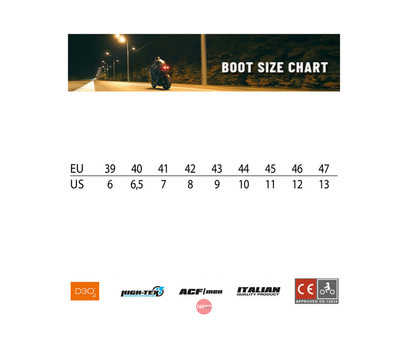 Falco 46 Starboy 4 Motorcycle Shoe Black Size EU 46