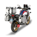 Givi Cam-Side Pannier Pair 48Lt Ea New Outback Alu Silver -Special