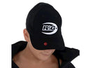 R&G R&G Baseball Cap Black with White Logo