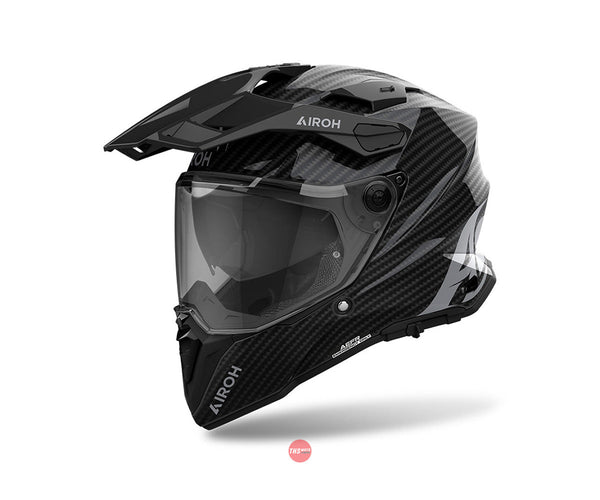 Airoh Commander 2 Full Carbon Gloss ADV Helmet Size XL 62cm