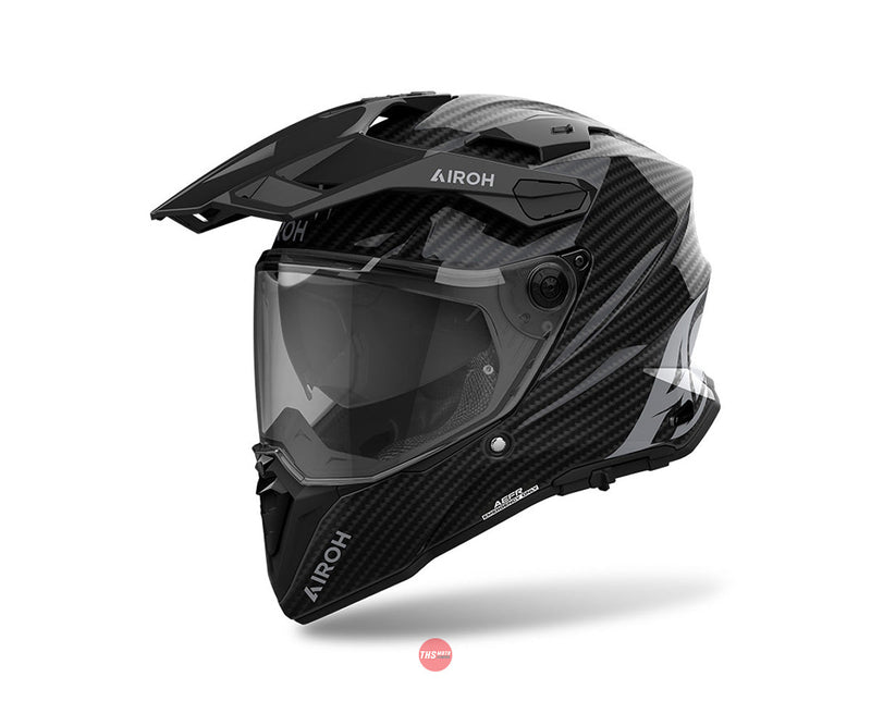 Airoh Commander 2 Full Carbon Gloss ADV Helmet Size 2XL 63cm