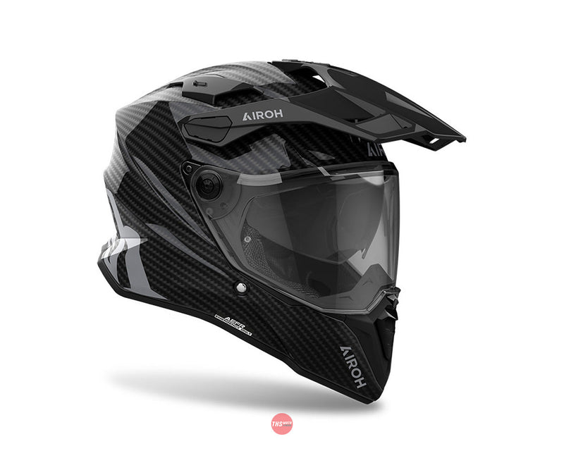 Airoh Commander 2 Full Carbon Gloss ADV Helmet Size Medium 58cm