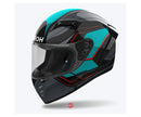 Airoh Connor Dunk Black Teal Gloss Helmet Size Small 56cm