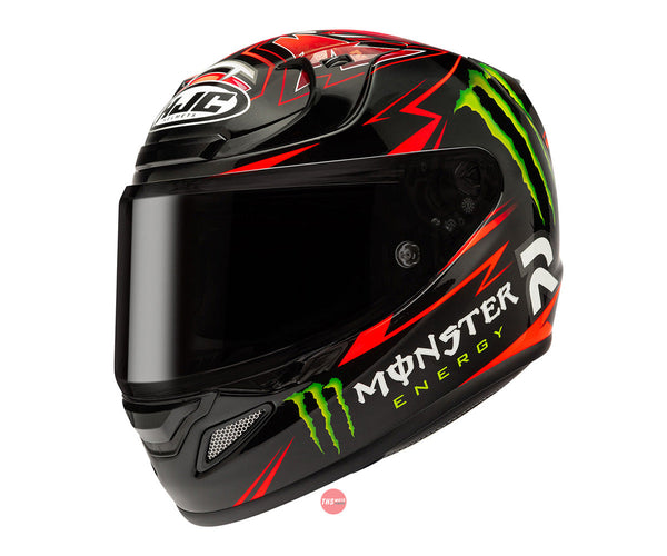 HJC M RPHA 12 Quartararo Replica MC1 Road Helmet Size Medium