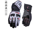 Five TFX 2 WP Grey / Red Road Gloves Size 10 Large