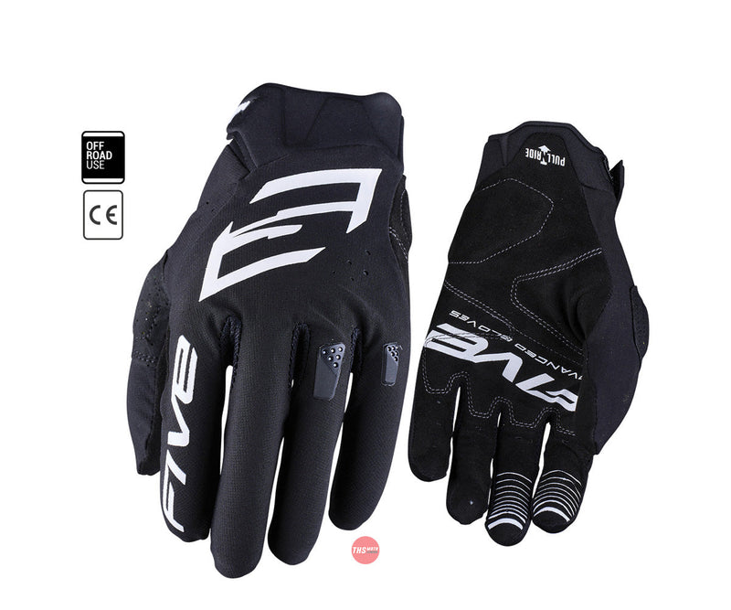 Five 09/M Mxf 1 Evo Black Glove Size Medium