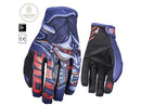 Five MXF4 Demon Midnight/Red Off Road Gloves Size Medium