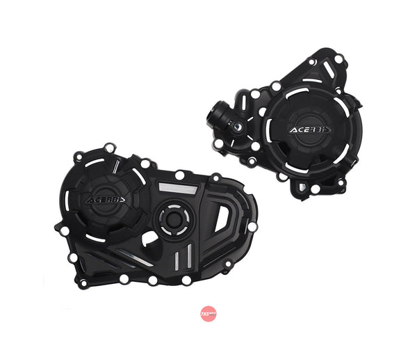 Acerbis X-Power Engine Case Cover kit Black Honda XL750 23-24