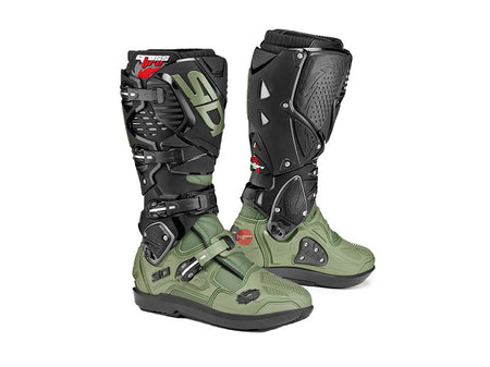 Sidi Crossfire 3 SRS Army / Black Off Road Boots Size EU 42