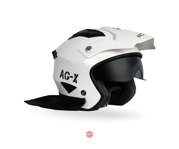 RXT L Ag-x White (59-60cm) Farm Helmet Size Large