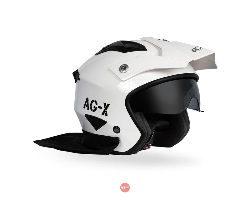 RXT M Ag-x White (57-58cm) Farm Helmet Size Medium