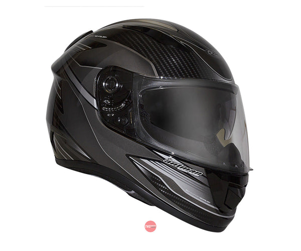 RXT Xs Evo Matt Black Grey Road Helmet Size XS