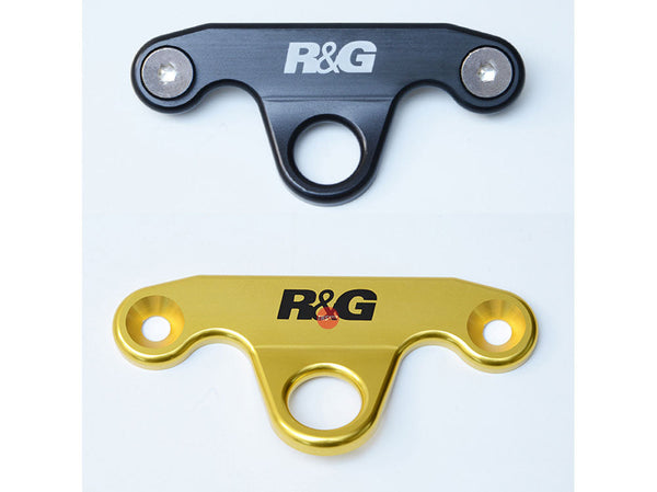 R&G Tie-Down Hooks Black KTM 1290 Super Duke 2020 Orange