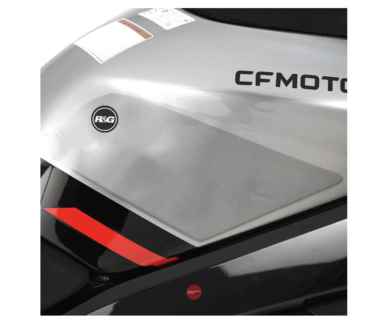 R&G Tank Traction Grips For Cfmoto 450SS/SR 23- Clear