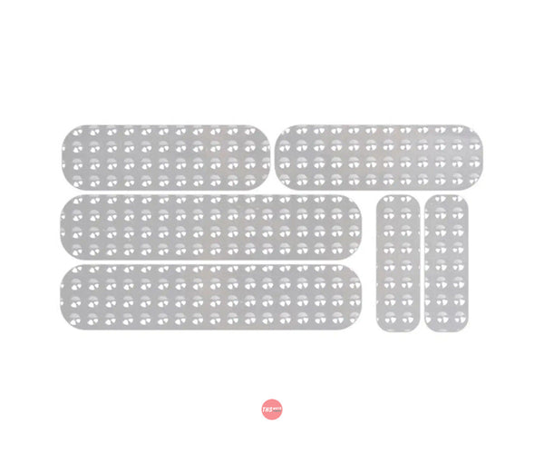 R&G Eazi-grip Universal Mini Strip Tank Grips - Evo Clear