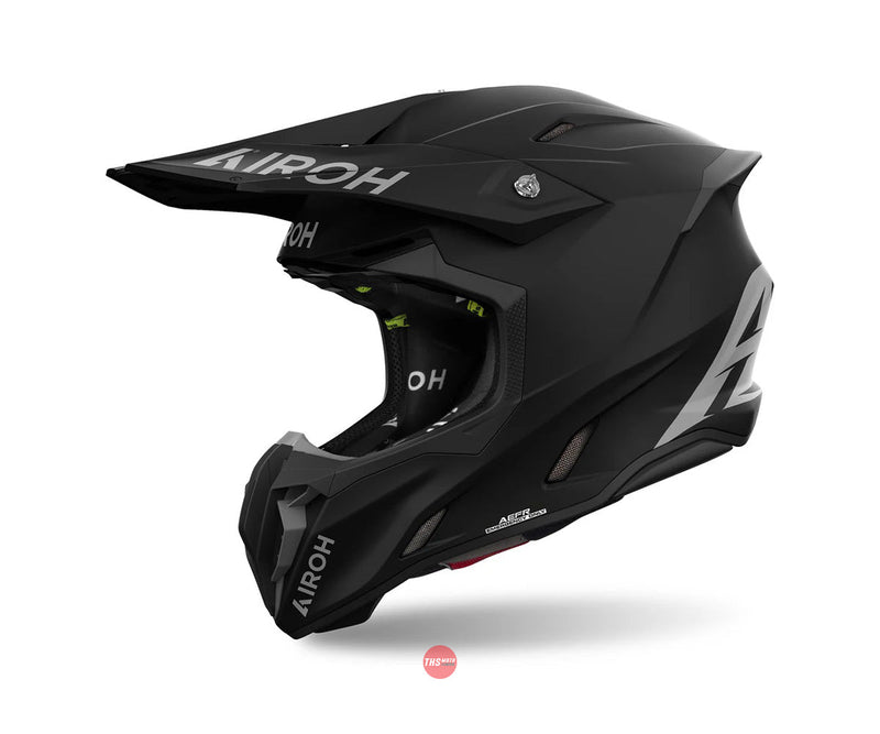 Airoh Twist 3 Matte Black Off Road Helmet Size XS 54cm