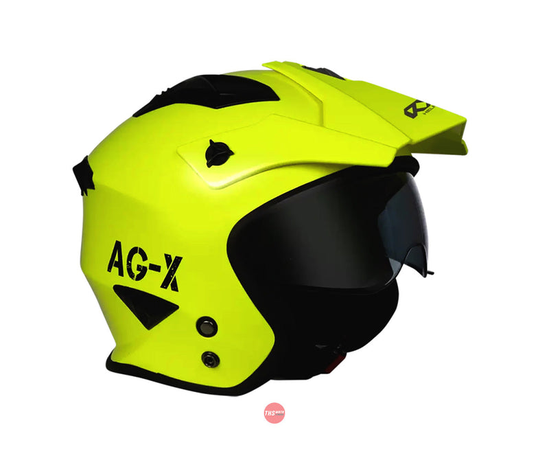 RXT Ag-x Fluro Yellow (63-64cm) Farm Helmet Size 2XL
