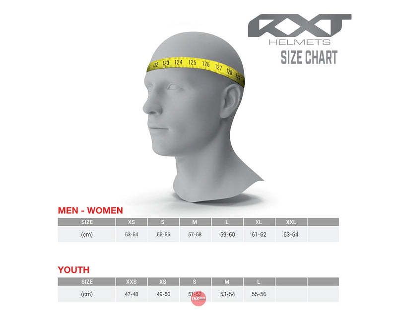 RXT Xl 825 Street 2 Black Silver Road Helmet Size XL