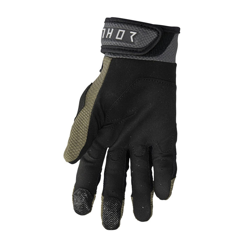 Thor MX S26 Terrain Army Charcoal Off Road Gloves Size Medium