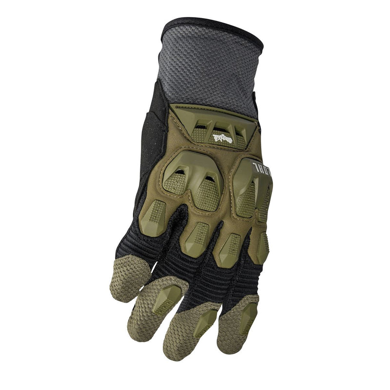 Thor MX S26 Terrain Army Charcoal Off Road Gloves Size Large