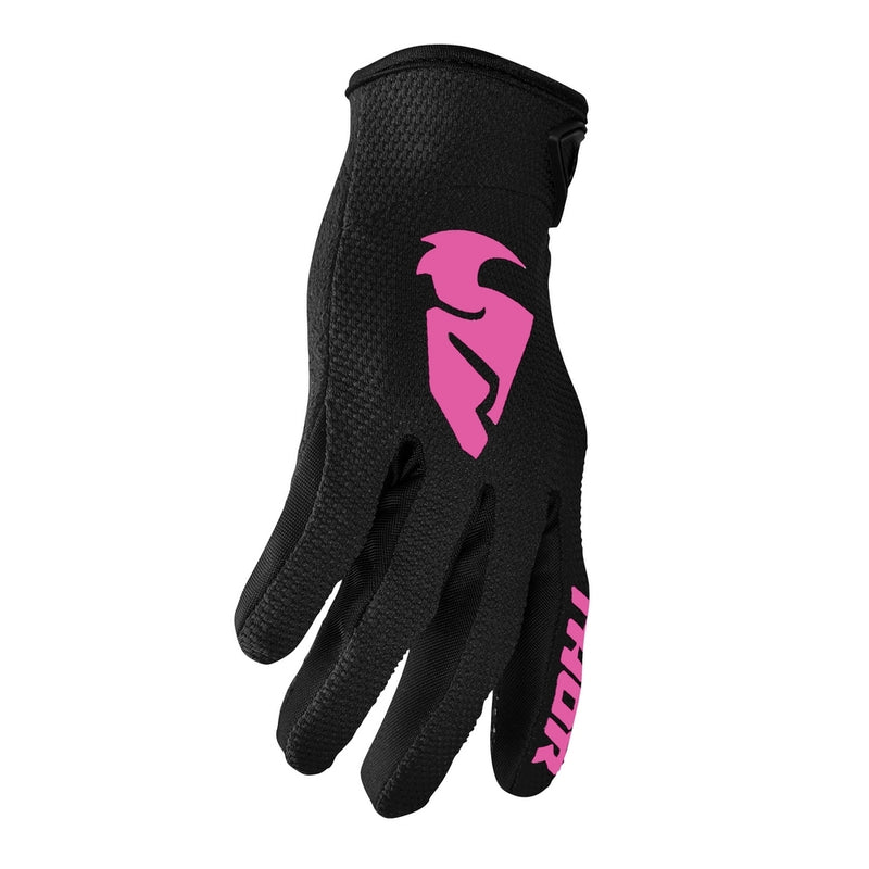 Thor MX Glove S25  Sector Women Black Pink XL