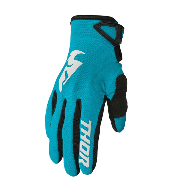 Thor MX Glove S25  Sector Women Aqua White XL