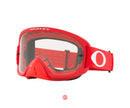 Oakley O-Frame 2.0 PRO MX Goggles Pro Moto Red with Clear Lens