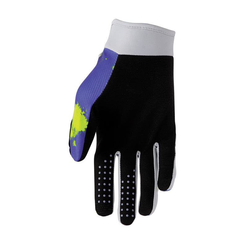 Thor MX Glove S26  Youth Launchmode Bleach Gray Acid Small