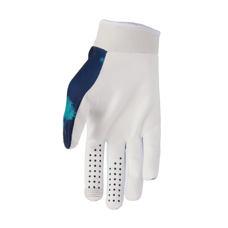 Thor MX Glove S26  Youth Launchmode Bleach White Aqua Medium