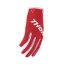 Thor MX S26 Ridemode Static Red Off Road Gloves Youth Size Large