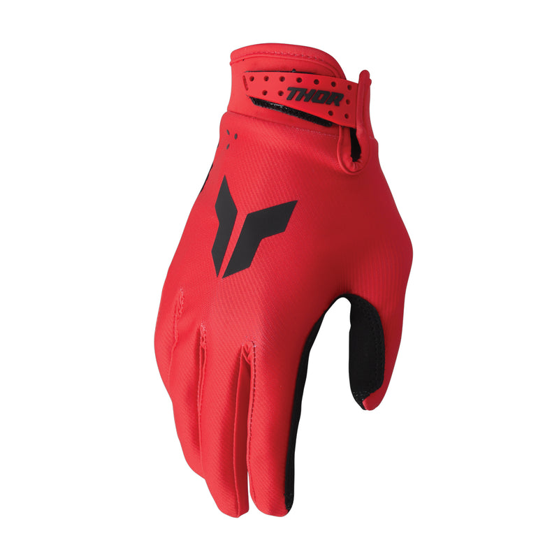 Thor MX Glove S26  Youth Launchmode Split Red Medium