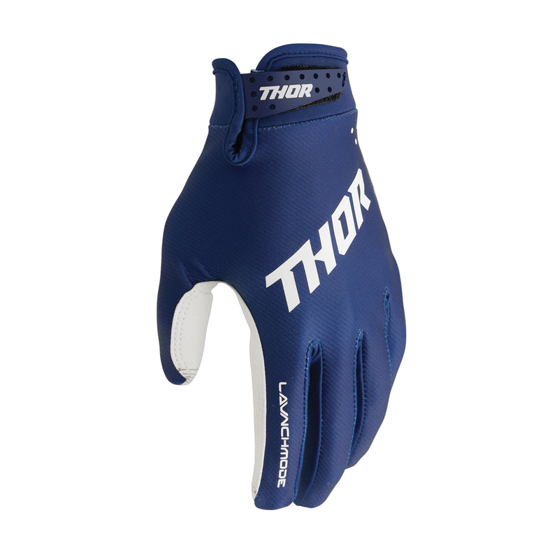 Thor MX Glove S26  Youth Launchmode Split Navy Large