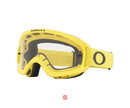 Oakley O-Frame 2.0 Pro XS MX Youth Goggles Moto Yellow with Clear Lens