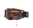 Oakley Front Line MX Goggles Tuff Blocks Black Gunmetal with PRIZM Bronze Lens