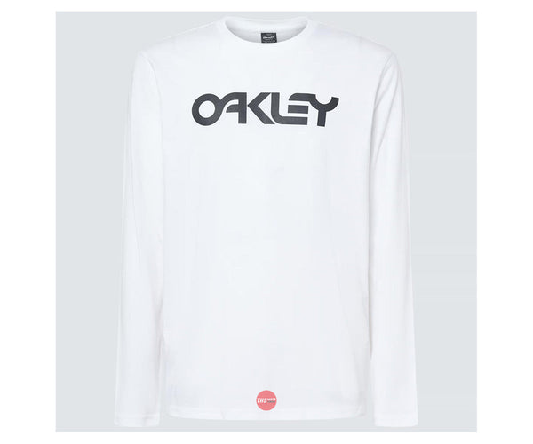 Oakley Mark II L/S 2.0 Shirt White Black Size Large