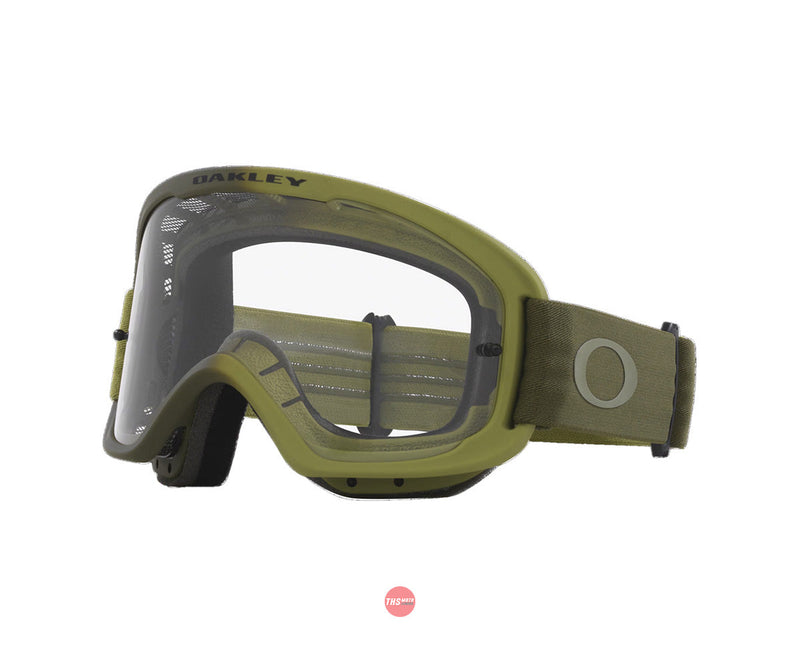 Oakley O-Frame 2.0 Pro Mountain Bike Goggles Fern Dark Brush with Clear Lens