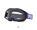 Oakley Airbrake MX Goggles Moto Blue B1B with Clear Lens
