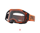 Oakley Airbrake MX Goggles Moto Orange B1B with Clear Lens